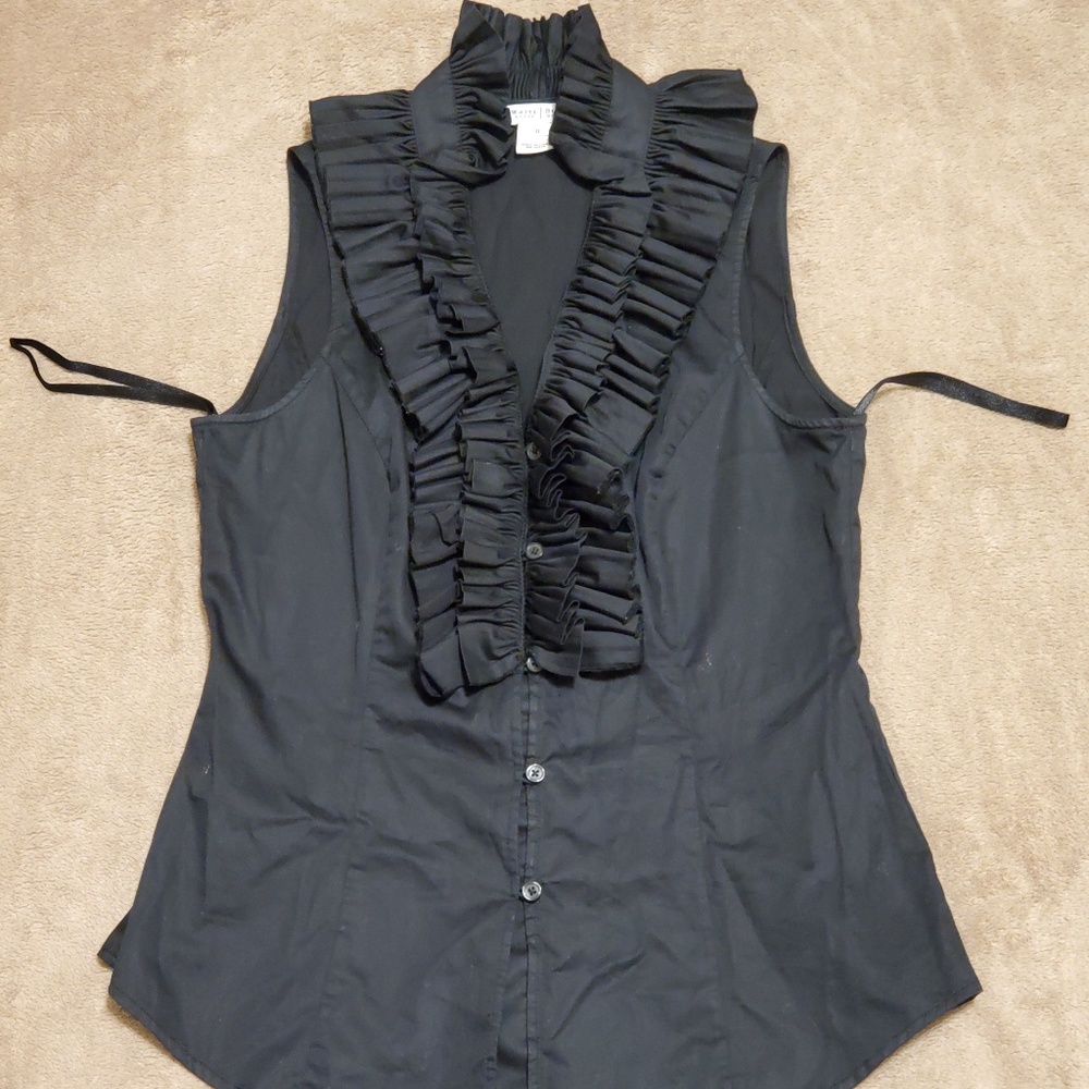 White House Black Market size 0 Sleeveless Top